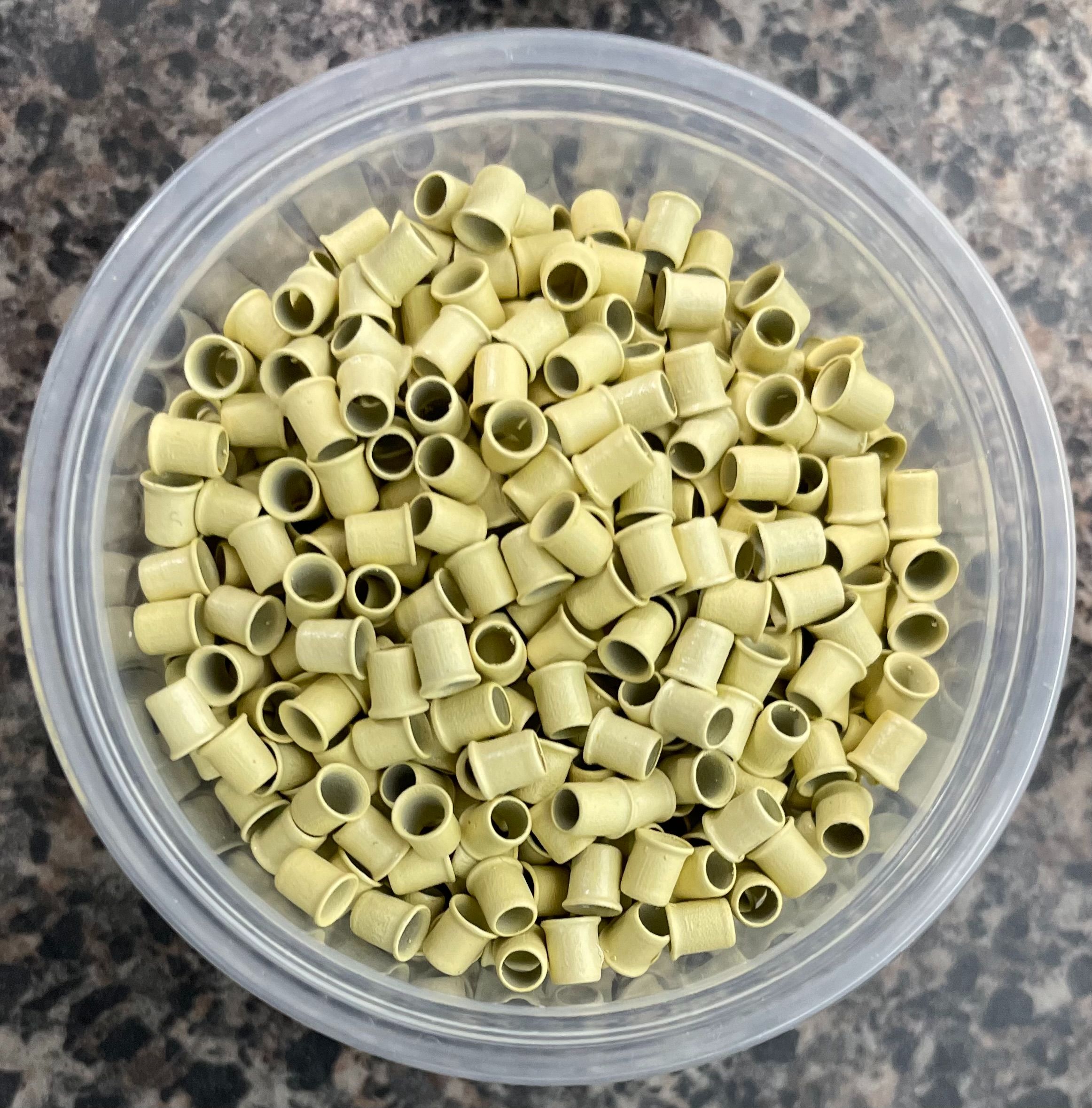 Demi flared copper micro links Hair Extensions Vancouver